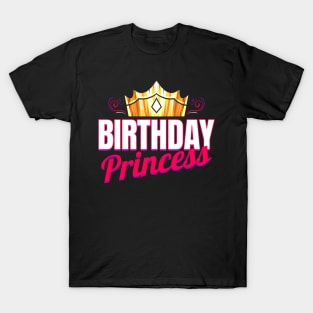 With a Crown comes the Special Birthday Princess T-Shirt